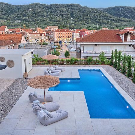 Hvar Luxury Villa And Pool With View In Heart Of Stari Grad Стари Град Екстериор снимка