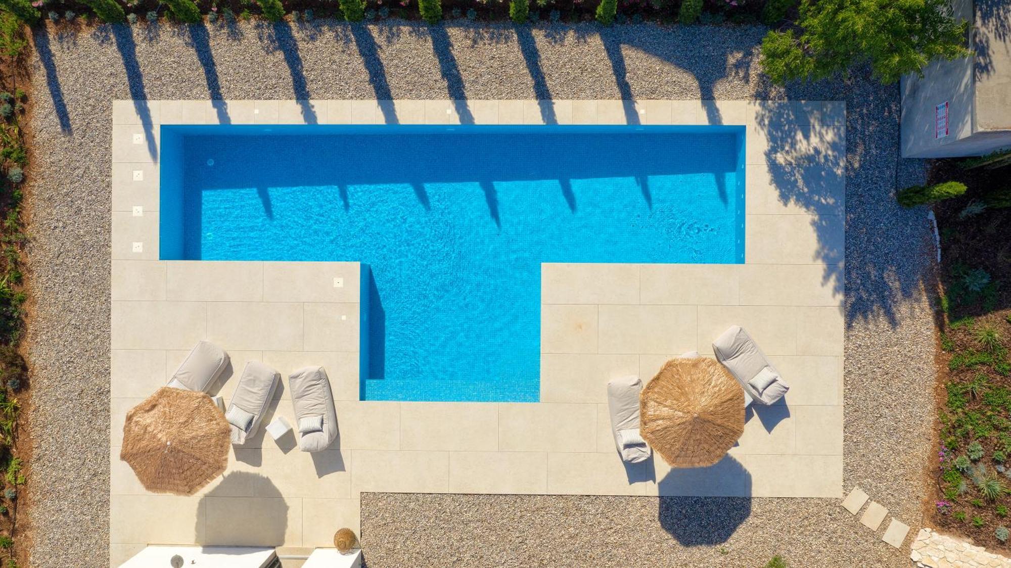 Hvar Luxury Villa And Pool With View In Heart Of Stari Grad Стари Град Екстериор снимка